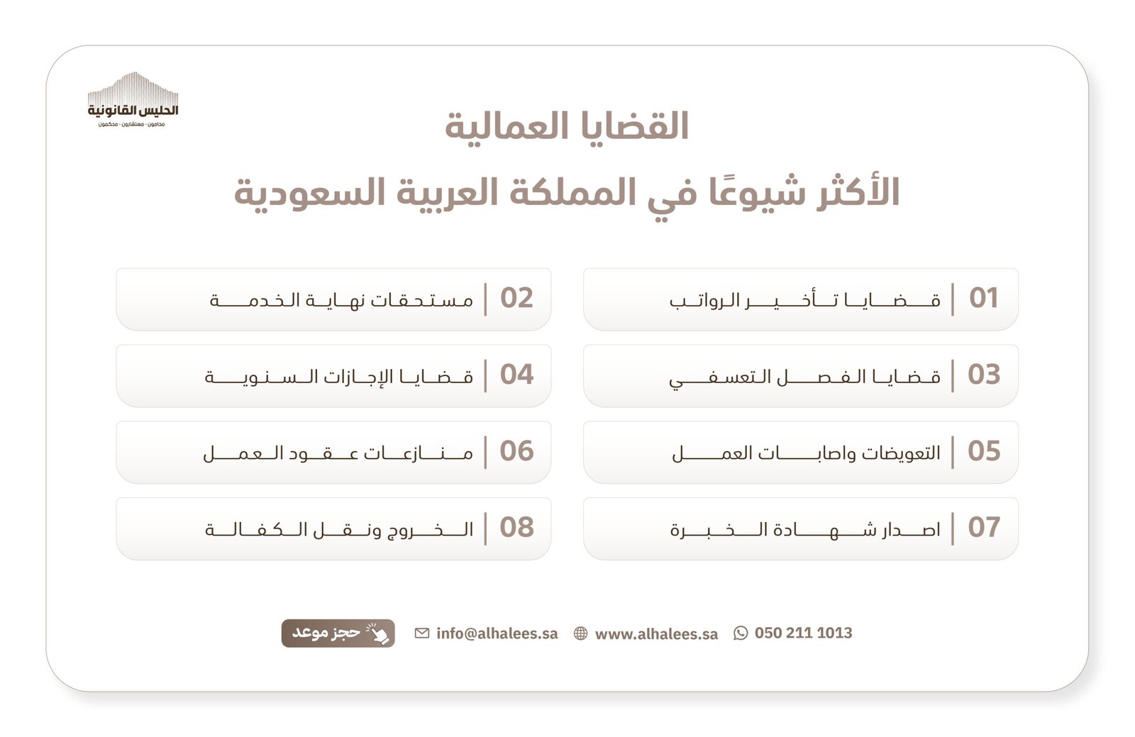محامي قضايا عمالية عبد الرحمن الحليس