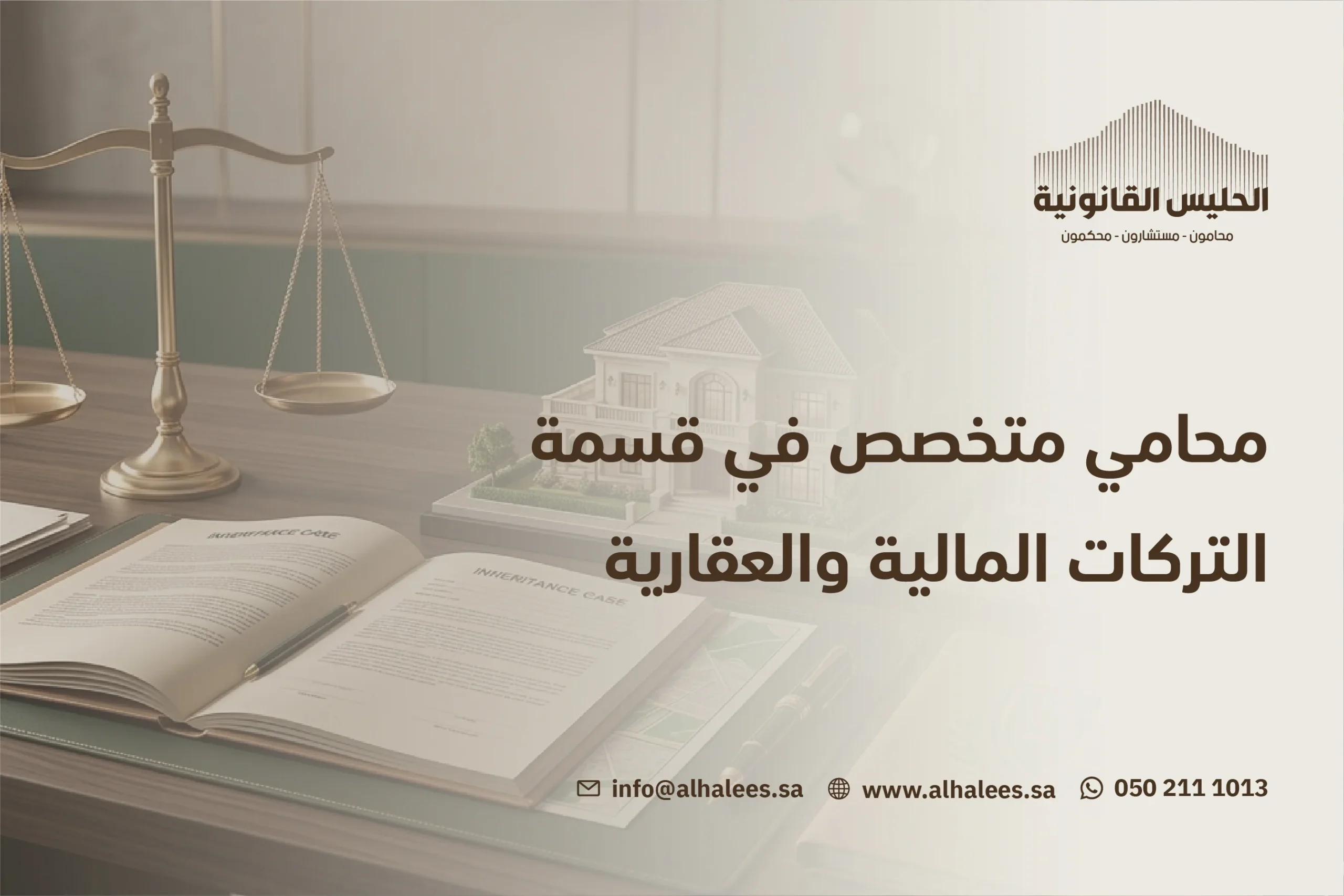  محامي تركات | قسمة التركات المالية والعقارية في مكة 0502111013