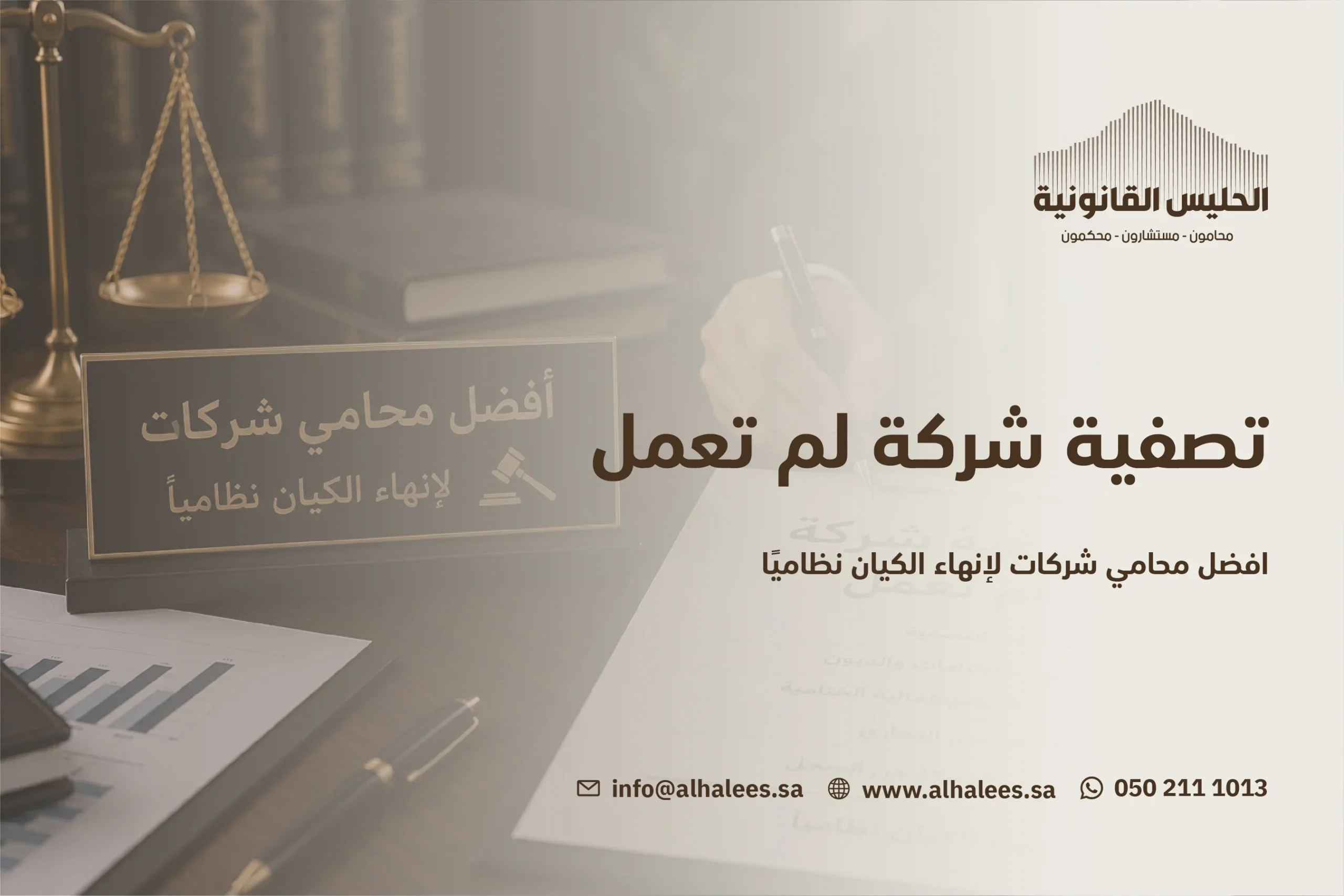 تصفية شركة لم تعمل | أفضل محامي شركات 0502111013